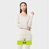 Conjunto de ropa interior fina para mujer, de 60 piezas, de doble cara, de Tencel modal, para otoño e invierno, ideal para dormir y salir a casa.