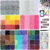 Caja de 24 compartimentos moderna y popular de diamantes de resina jelly de color AB con base plana, empaquetada para arte de uñas DIY, accesorios pequeños, venta al por mayor