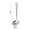 Espátula de Aço Inoxidável Conjunto de Utensílios de Cozinha para Uso Doméstico, Espátula de Cozinha, Concha para Fondue, Escumadeira, Colher de Servir para Restaurante, Raspador de Massa