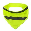 Bandana de cachorro mais vendida da Amazon com Velcro, cachecol luminoso para pets, bandana de cachorro refletiva leve