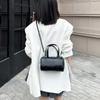Bolsa Dearni Niche da Coreia do Sul Dongdaemun Bolsa de Couro de Vaca Pequena Bolsa Boston Bolsa de Ombro Transversal Portátil para Mulheres