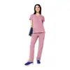 Nuevos uniformes médicos personalizados de TikTok para hombres y mujeres, trajes de uniforme de manga corta con cuello en V, disponibles en pequeñas cantidades para entrega rápida