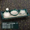 Recipiente para aceite esencial cuenco para aceite esencial plato para aceite esencial bandeja de cerámica herramienta de masaje para spa botella de aroma salón de belleza