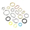 Anillo de Resorte de Aleación de Zinc Ecológico Estándar Europeo, Llavero Colgante de Moda, Accesorios, Varios Estilos, Selección Integral, Versátil
