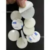 Tapete de Silicone Preto Fosco com Adesivo, Tapete Antiderrapante, Tapete de Silicone Semi-Transparente para Pés, Tapete de Silicone Redondo Cinza Escuro Quente, Branco