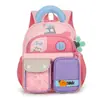Mochila Escolar Transfronteriza Mochila Infantil para Jardín de Infancia 2026 Nueva Mochila con Estampado de Dibujos Animados para Clases Pequeñas y Medianas 3-6 Años Educativa de Viaje