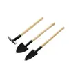 Mini Pá de Aço Manganês para Jardinagem, Plantio de Flores, Cultivo de Vegetais, Cavar Raízes Selvagens, Capinar e Cavar a Terra