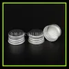 Tapa de aluminio de 24 mm con dientes tapa de aluminio roscada tapa de aluminio con reborde tapa de rizado tapa de botella tapa de botella cosmética tapa de rosca