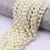 Shijia Cristal Perla Gota de Agua Cuentas de Vidrio Collar Pulsera Accesorios de Joyería Cuentas Sueltas Agujero Recto Fábrica Venta al por Mayor Lote Mixto