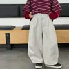 Ropa para Niños Tongku 2026 Otoño Nuevo Pantalones Cargo Versátiles de Retazos para Niños Estilo Coreano Algodón Puro Casual Pantalones de Niño Modernos