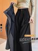 Pantalones de Traje Rayados para Mujer Otoño 2026 Nuevos Sueltos de Cintura Alta de Longitud Completa Pierna Ancha Estilo Petite para Mujer A7411