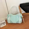 Bolso grande de nailon de alta gama para mujer, nuevo bolso de hombro de moda 2026 para ir al trabajo, bolso de mano tipo tote con sensación relajada