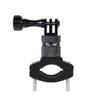 Suporte de clipe para celular de motocicleta de montanha ao ar livre com rotação de 360 graus, suporte para câmera esportiva GOPRO, clipe de metal para bicicleta