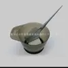 Pincel para Colorir Cabelo, Tigela para Colorir, Ferramenta, Tigela para Tratamento com Óleo para Mechas com Dentes, Tigela Grande para Despejar Creme de Coloração para Cabelos Grossos