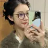 Nuevos armazones de anteojos retro, modernos tanto para hombres como para mujeres, adecuados para miopía, con bloqueo de luz azul y lentes transparentes, un artículo de moda en Xiaohongshu, y disponibles con lentes de prescripción