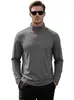Sudadera con capucha casual de media cremallera para hombre, color liso, cuello alto, manga larga deportiva, Amazon, primavera y otoño, para deportes al aire libre