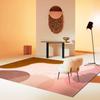 Spot Rosa Luz Luxo Abstrato Estilo Menina Tapete Quarto ins3D Impresso Costura Quarto Carpete Sofá Cobertor