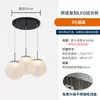 Lustre Redondo Simples Escandinavo para Mesa de Cabeceira Criativo Estiloso para Restaurante Sala de Estar Lustre para Casa Duplex Loft Escada
