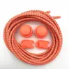 En Stock Deportes al Aire Libre Cordones Perezosos Reflectantes Elásticos Redondos Sin Atar Coloridos Casuales Cordones Multicolor