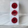 Flor 6-7cm cabeza de flor de rosa vida eterna alto color Día de San Valentín 520 rosa romántico regalo material DIY al por mayor