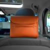 Caja de Pañuelos de Cuero para Coche para Mujeres, Estilo Colgante, Bolsa de Pañuelos de Alta Gama para Uso en el Parasol del Coche