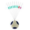 Silicone Cristal 7+2 Cabeça Plana Invisível Feijão Espacial Sem Sombra Verde Competitivo Feijão Espacial Acessórios de Pesca Fabricantes de Feijão Espacial