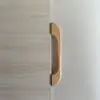 Tiradores de cajón, Tiradores de madera de haya, Color madera natural, Tiradores de madera para puertas de gabinete, Tiradores de madera clásicos simples para puertas de armario