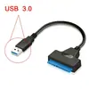 Adaptador USB 3.0 a SATA para Disco Duro Cable Easy Drive 2.5 pulgadas Disco Mecánico de Estado Sólido Caja Externa para Disco Duro Cable de Datos