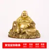 Enfeites de Latão, Tigela de Tesouro de Barriga Grande, Buda Maitreya, Escritório, Sala de Estar, Enfeites para Casa, Enfeites de Cobre