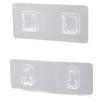 Estante de Colocación para Router Colgante de Pared Fijo Pegado sin Taladro wifi TV Decodificador Almacenamiento Oculto Soporte para Gato Óptico