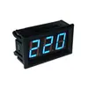 Display digital LED dois fios AC voltímetro cabeça dois fios voltímetro digital AC220V potência comercial 380V alimentação industrial
