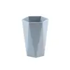 Juego de Vasos para Lavar de Forma Diamante para Pareja, Hechos de Paja de Trigo, para Uso Doméstico, Vasos Portátiles para Enjuague Bucal, Artículos de Tocador para Baño
