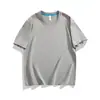 Camiseta de Algodón Puro Logo Personalizado Ropa de Trabajo Estampada Ropa de Fábrica Cuello Redondo Manga Corta Ropa para Team Building Camisas Publicitarias Camisas Culturales Ropa de Clase