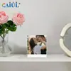 Adecuado para Kodak Instax Ms300/C300R Marco de Fotos Acrílico en Forma de L de Mesa Transparente Marco Expositor para Tarjetas Pequeñas