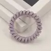 Nuevo Anillo para el Cabello Morandi Translúcido Mate Hilo de Teléfono Pulsera Grande Accesorios para el Cabello Alta Elasticidad Mate Cuerda Simple para el Cabello