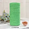 Fio de Algodão Oco 2mm Fio Redondo Bola de Fio de Algodão Oco Tricô Artesanal Kit de Material DIY Fabricante Atacado