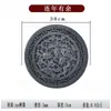 Decoración de Pared de Relieve de Personaje de la Fortuna de Resina para Patios Rurales, Pared de Patio de Plástico con Tallado de Ladrillo de Imitación, Núcleo de Pantalla Decorativa para Patio Estilo Chino