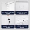 Shanghai Armário de Arquivo Desmontável Armário de Ferro Lado Estreito Armário de Arquivo de Escritório Armário de Dados com Fechadura Display Financeiro Casa