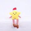 Decorações de Natal Transfronteiriças Bonecas de Pelúcia Fofas Boneca para Festa em Casa Enfeites de Boneca Bonecas de Pelúcia de Tecido em Estoque