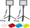 Vendas Diretas Transfronteiriças de Fabricantes, Luz de Preenchimento Selfie para Transmissão ao Vivo, Brilho Ajustável, Iluminação Fotográfica Conveniente, Suporte de Mesa 40