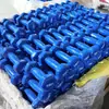 Fábrica de ventas directas al por mayor transfronteriza mancuernas recubiertas de macarrón, mancuernas recubiertas de colores esmerilados, mancuernas pequeñas para mujeres, uso doméstico