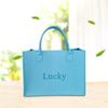 Bolsa de fieltro publicitaria empresarial 2025 personalizada de gran capacidad bolsa de regalo bolsa tote bolsa de compras bolsa tote de fieltro