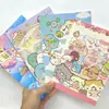 Comércio exterior transfronteiriço fofo desenho animado japonês Rilakkuma caderno periférico easybear fino caderno de estudante