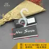 Etiqueta de tecido para pendurar amostra de etiqueta de tecido para pendurar gancho de tecido clipe de tecido amostra têxtil impressão personalizada em tecido