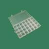 Caja de Plástico de 28 Compartimentos para Organizar Gomas Elásticas, Piezas de Precisión, Componentes, Caja de Plástico para Empaque de Piezas, Joyería y Caja Organizadora de Cuentas