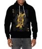 Comércio Exterior Masculino 2023 Outono e Inverno Novo Moletom com Capuz Masculino Solto Casual Estampa Digital 3D Manga Longa