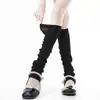 Calcetines de medio pie de lunares con lazo estilo coreano para otoño e invierno, calcetines sin pie estilo ballet JK japonés Miu Miu estilo chica rica para mujer
