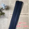 Arame de ferro folheado saco plástico branco feito à mão DIY boneco de massa plug-in de bolo flor de papel flor de gaze suporte de flor haste de flor 16