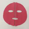 Mascarilla de tela de fibra ultrafina color rojo rosa piel de leche suave amigable con la piel imitación piel humana papel de mascarilla desechable ventas directas de fábrica