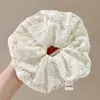 Scrunchies Súper Elegantes para Mujer 2025 Nuevo Otoño e Invierno Estilo Perezoso de Lujo Versión Coreana Scrunchies Ligas para el Cabello